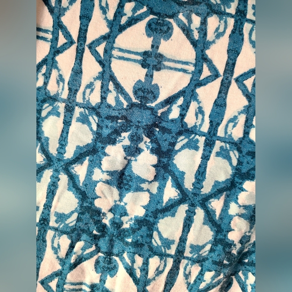 Shibori  shortie romper 💙🩵🤍 - Picture 5 of 6